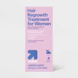 Hair Regrowth Treatment with Minoxidil 5% & Topical Aerosol for Women - 2pk/2.11oz - up&up™