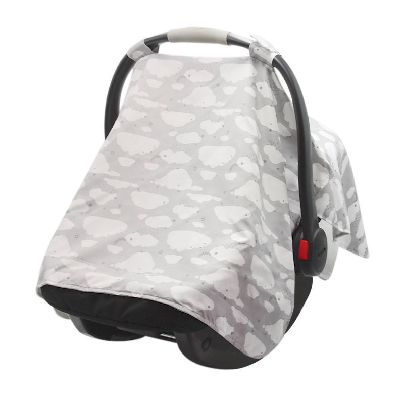 slide 1 of 4, Go by Goldbug Car Seat Canopy Cover Clouds, 1 ct