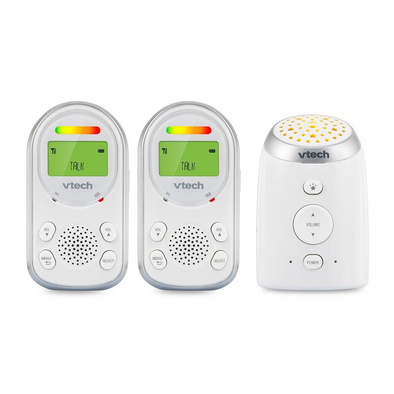 slide 1 of 3, V-Tech VTech 2 Parent Digital Audio Monitor with Ceiling Night Light - TM8212-2, 1 ct