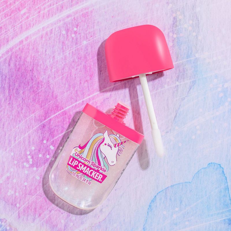 slide 3 of 4, Lip Smackers Holographic Lip Gloss - Unicorn - 0.34 fl oz, 0.34 fl oz