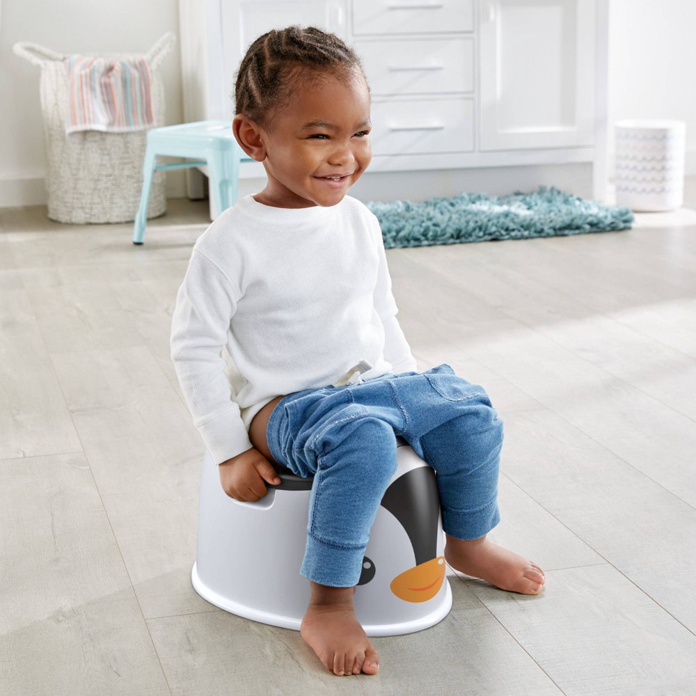 slide 6 of 9, Fisher-Price Penguin Potty, 1 ct