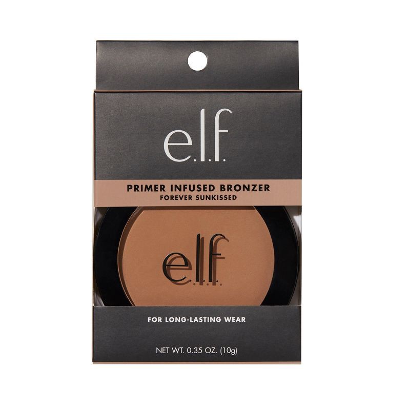 slide 4 of 4, e.l.f. Primer-Infused Bronzer Forever Sunkissed - 0.35oz, 0.35 oz