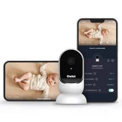 Owlet Cam Smart Baby Monitor - HD Video Monitor with Camera, Encrypted WiFi, Humidity, Room Temp, Night Vision & 2-Way Talk