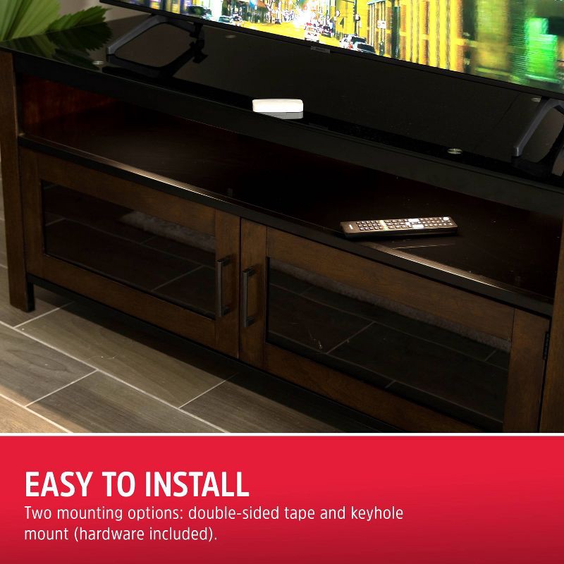 slide 4 of 9, Energizer 10" 3pk 70 Lumens LED Cabinet Lights Bar with Remote White: Battery Operated Closet Light, 50 Hr Run Time, 3 ct