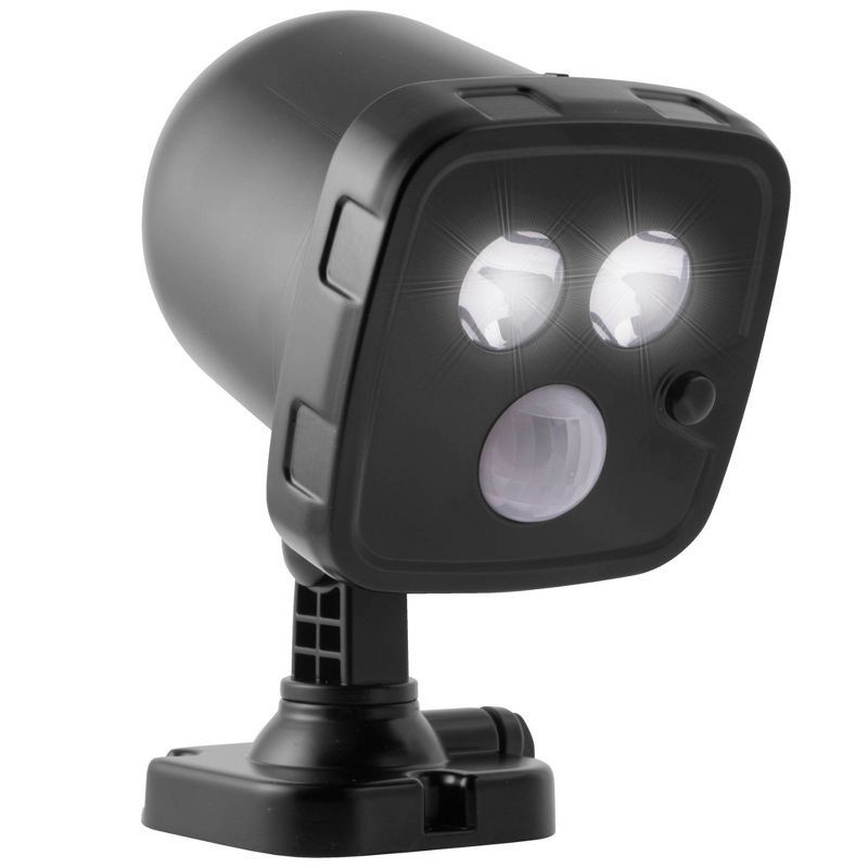 slide 1 of 8, Energizer 300 Lumens LED Motion Sensing Spotlight Landscape Ground Lights Black, 1 ct