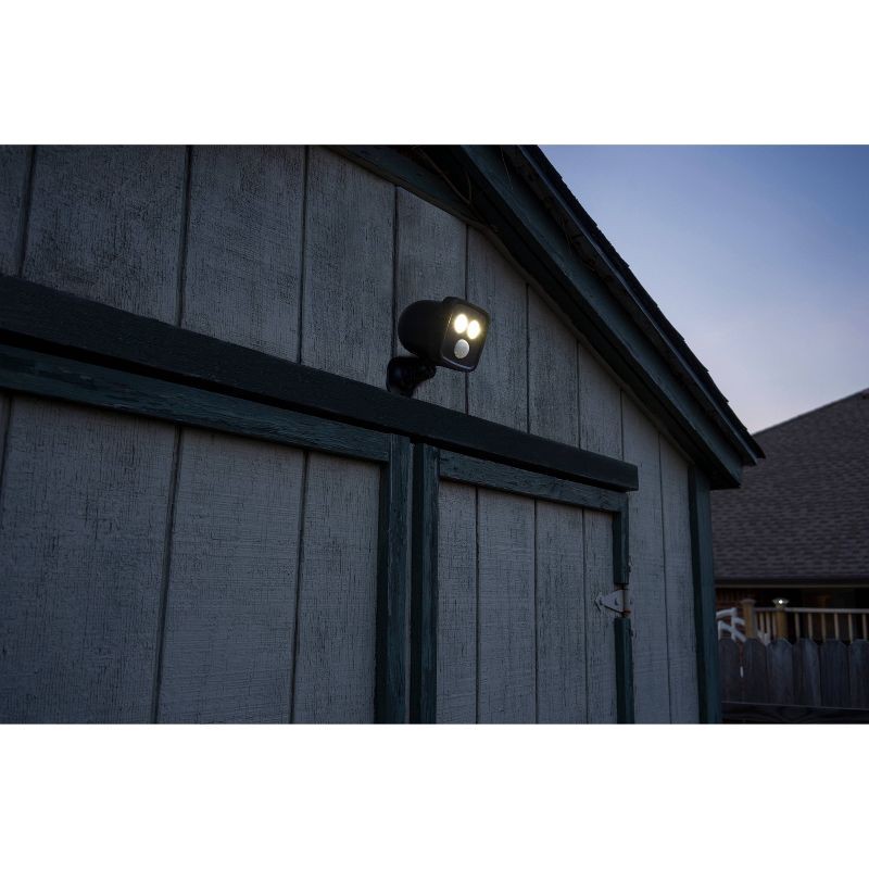 slide 7 of 8, Energizer 300 Lumens LED Motion Sensing Spotlight Landscape Ground Lights Black, 1 ct