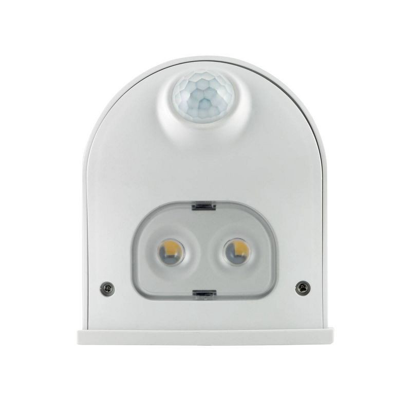 slide 6 of 6, Energizer LED Motion Outdoor Wall Light White, 1 ct