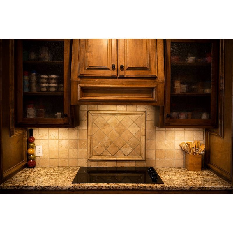 slide 5 of 10, Energizer 2pk 40 Lumens Indoor LED Color Changing Puck Cabinet Lights White: Tap & Touch Closet Light, Battery Operated, 2 ct