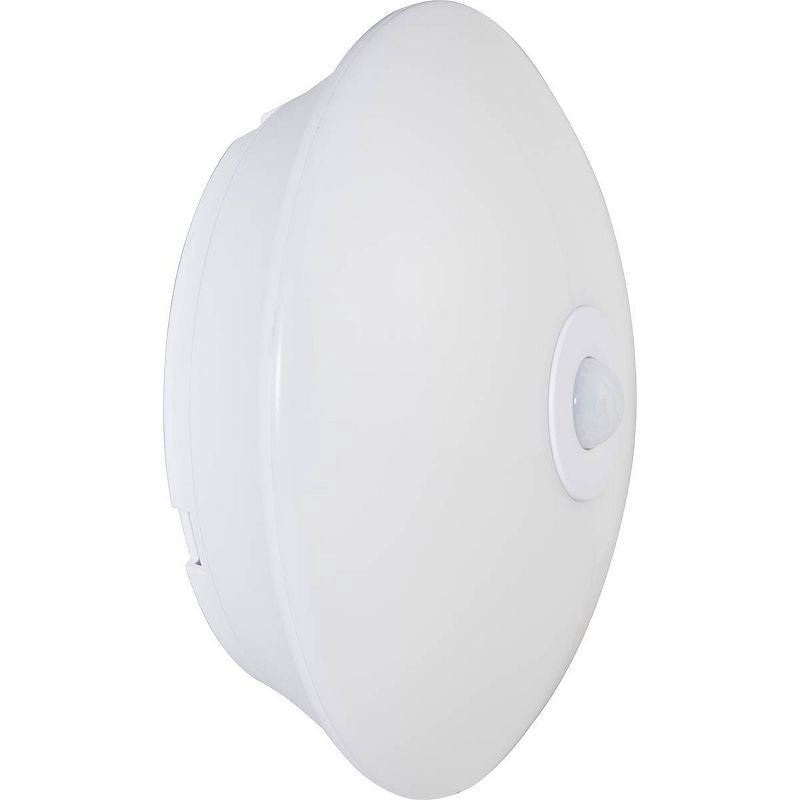 slide 11 of 13, Energizer 300 Lumens Indoor LED Ceiling Fixture Motion Sensing Ceiling Lights White: Cordless Closet Light Fixture, 1 ct