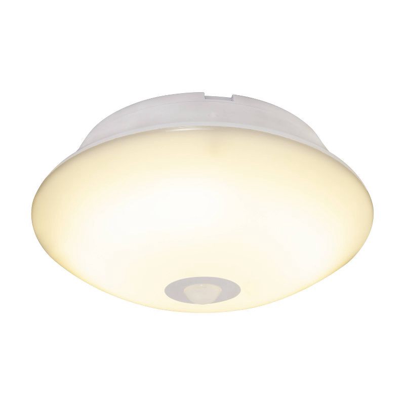 slide 9 of 13, Energizer 300 Lumens Indoor LED Ceiling Fixture Motion Sensing Ceiling Lights White: Cordless Closet Light Fixture, 1 ct