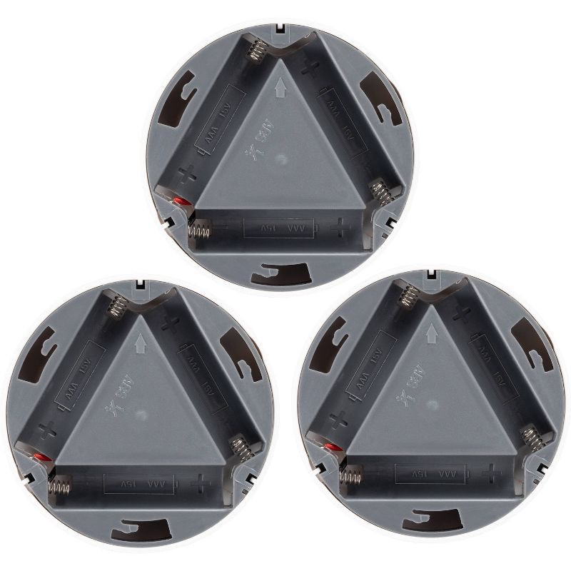 slide 3 of 12, Energizer 3pk 40 Lumen LED Puck Light Wireless Color Changing Cabinet Lights with Remote White: Tap & Closet Light, 3 ct