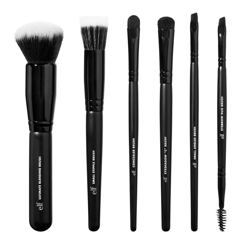 slide 1 of 3, e.l.f. Flawless Face Brush Collection - 6pc, 6 ct