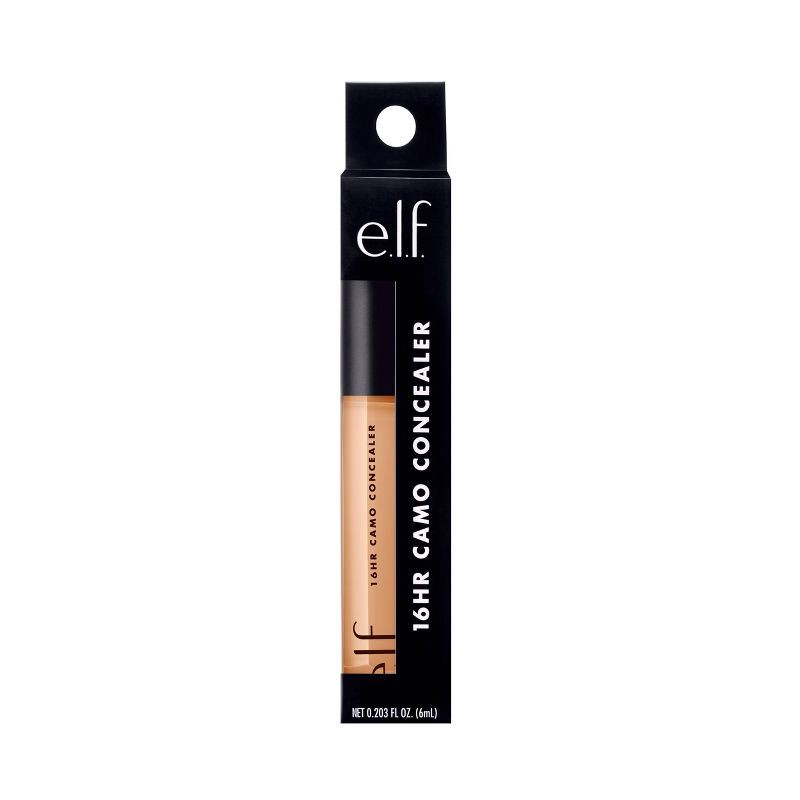 slide 4 of 4, e.l.f. 16HR Camo Concealer - Medium Beige - 0.203 fl oz, 0.203 fl oz