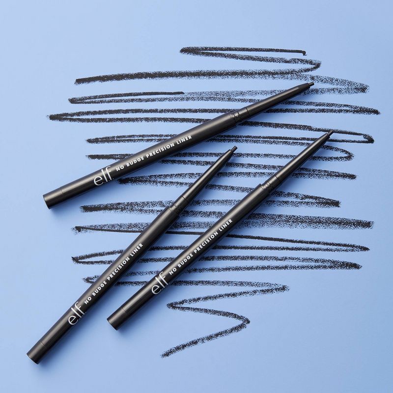 slide 5 of 5, e.l.f. No Budge Retractable Waterproof Eyeliner - Black - 0.006oz, 0.006 oz