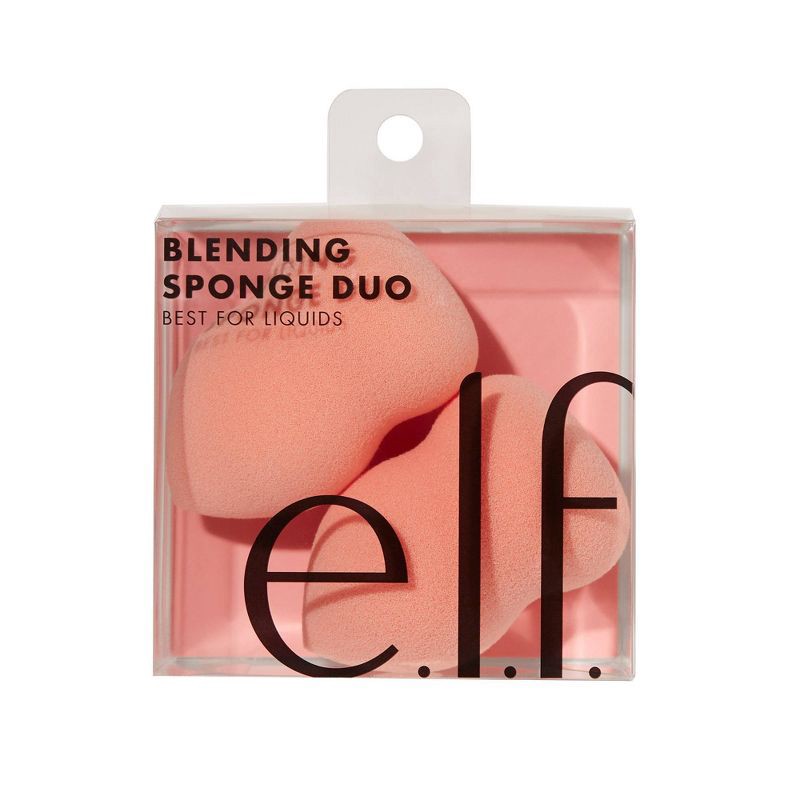 slide 2 of 4, e.l.f. Blending Sponge Duo, 1 ct