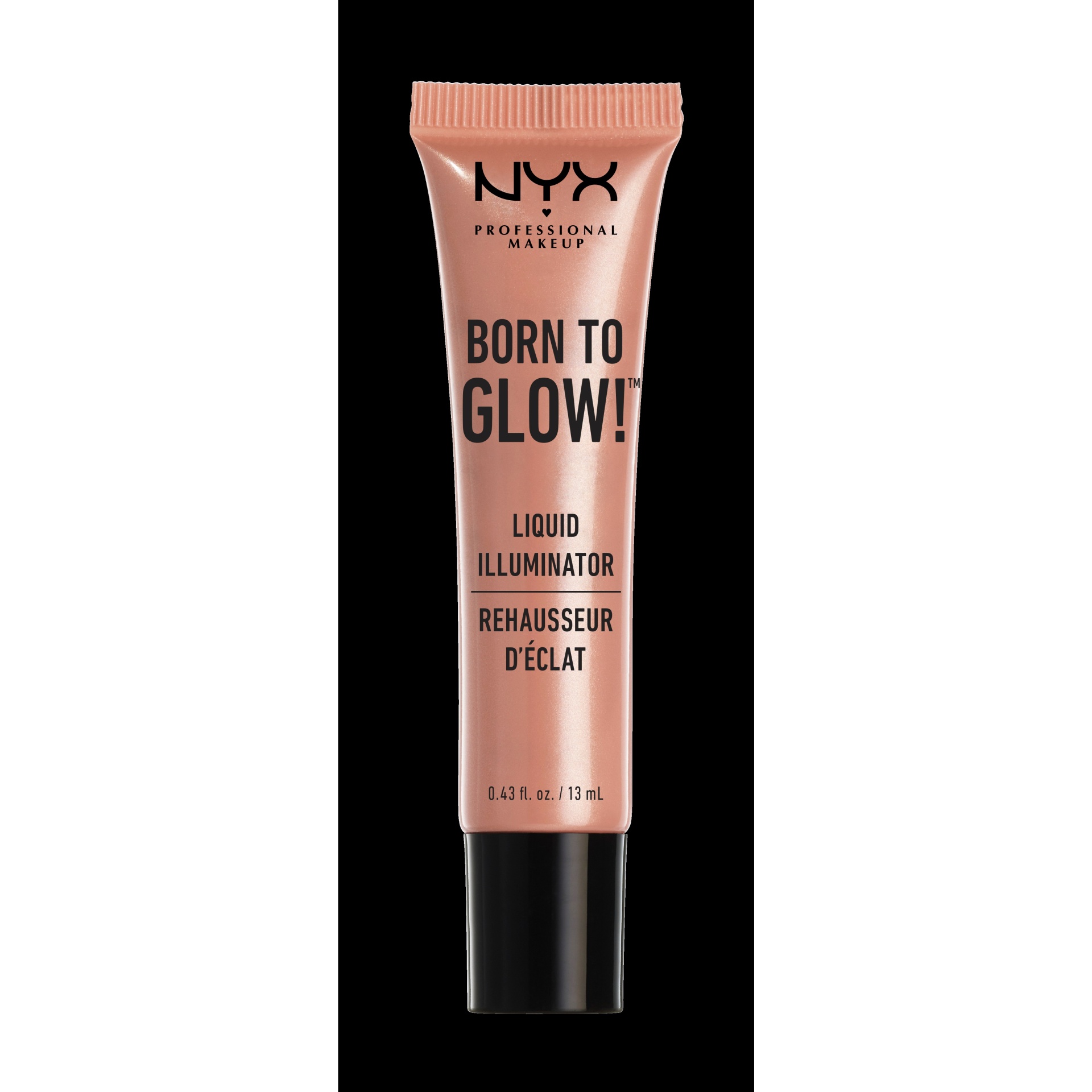 slide 1 of 3, NYX Professional Makeup Mini Born to Glow Liquid Illuminator Gleam, 0.43 fl oz