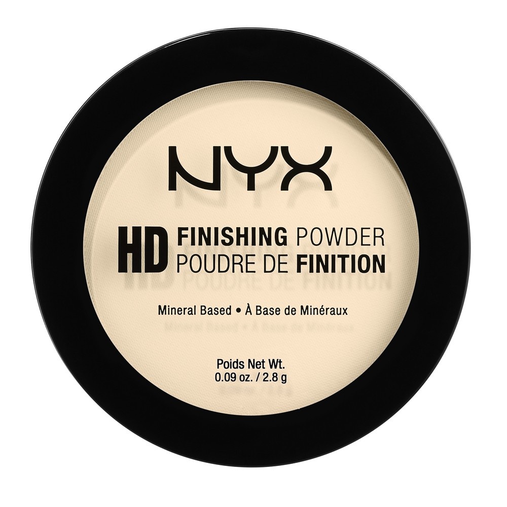 slide 1 of 1, NYX Professional Makeup Mini High Definition Finishing Powder - Banana, 0.09 oz