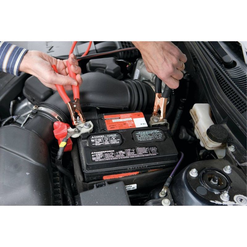 slide 3 of 3, Deluxe Safety Kit Black - Justin Case: Auto Emergency Preparedness with Jumper Cables & Camping Essentials, 1 ct