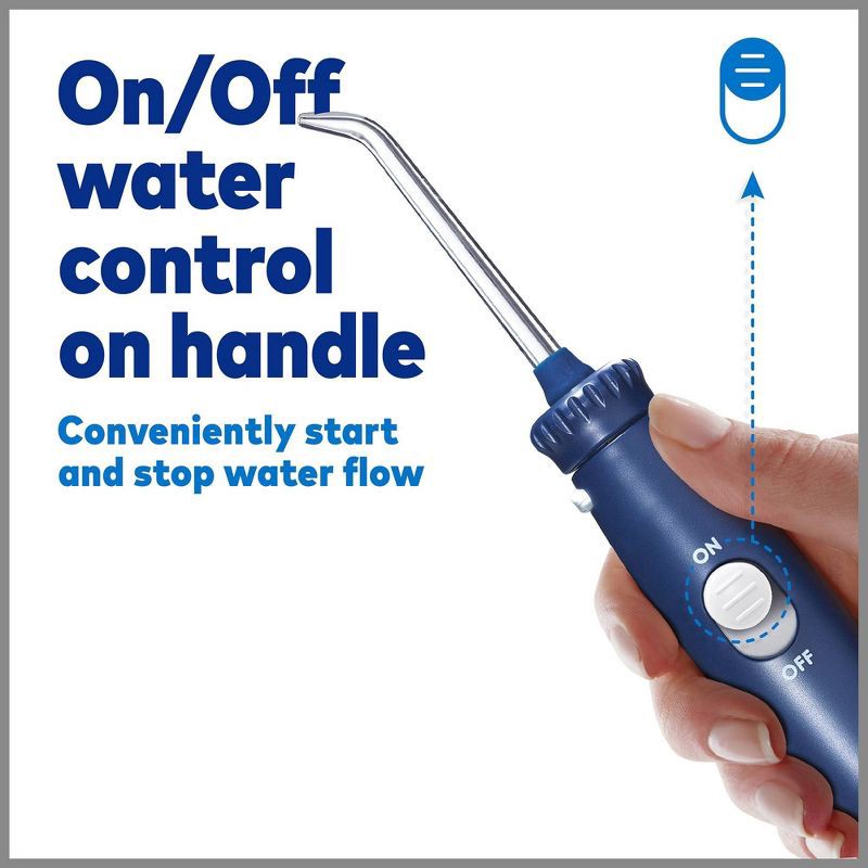 slide 6 of 10, Waterpik Ultra Countertop Water Flosser - WP-113 - Blue, 1 ct