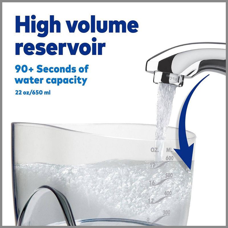 slide 7 of 10, Waterpik Ultra Countertop Water Flosser - WP-113 - Blue, 1 ct