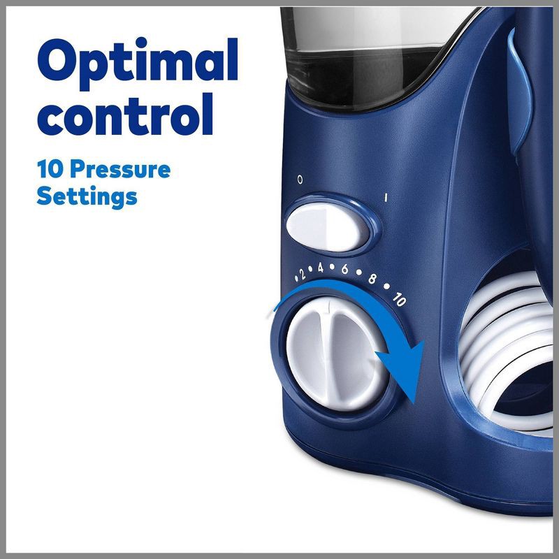 slide 8 of 10, Waterpik Ultra Countertop Water Flosser - WP-113 - Blue, 1 ct