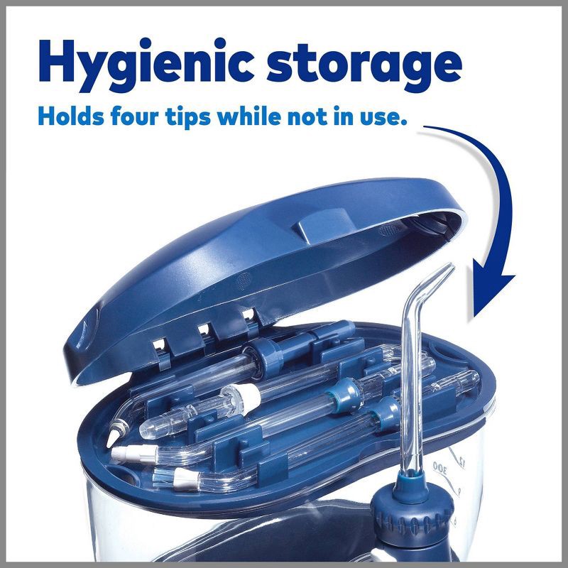 slide 9 of 10, Waterpik Ultra Countertop Water Flosser - WP-113 - Blue, 1 ct