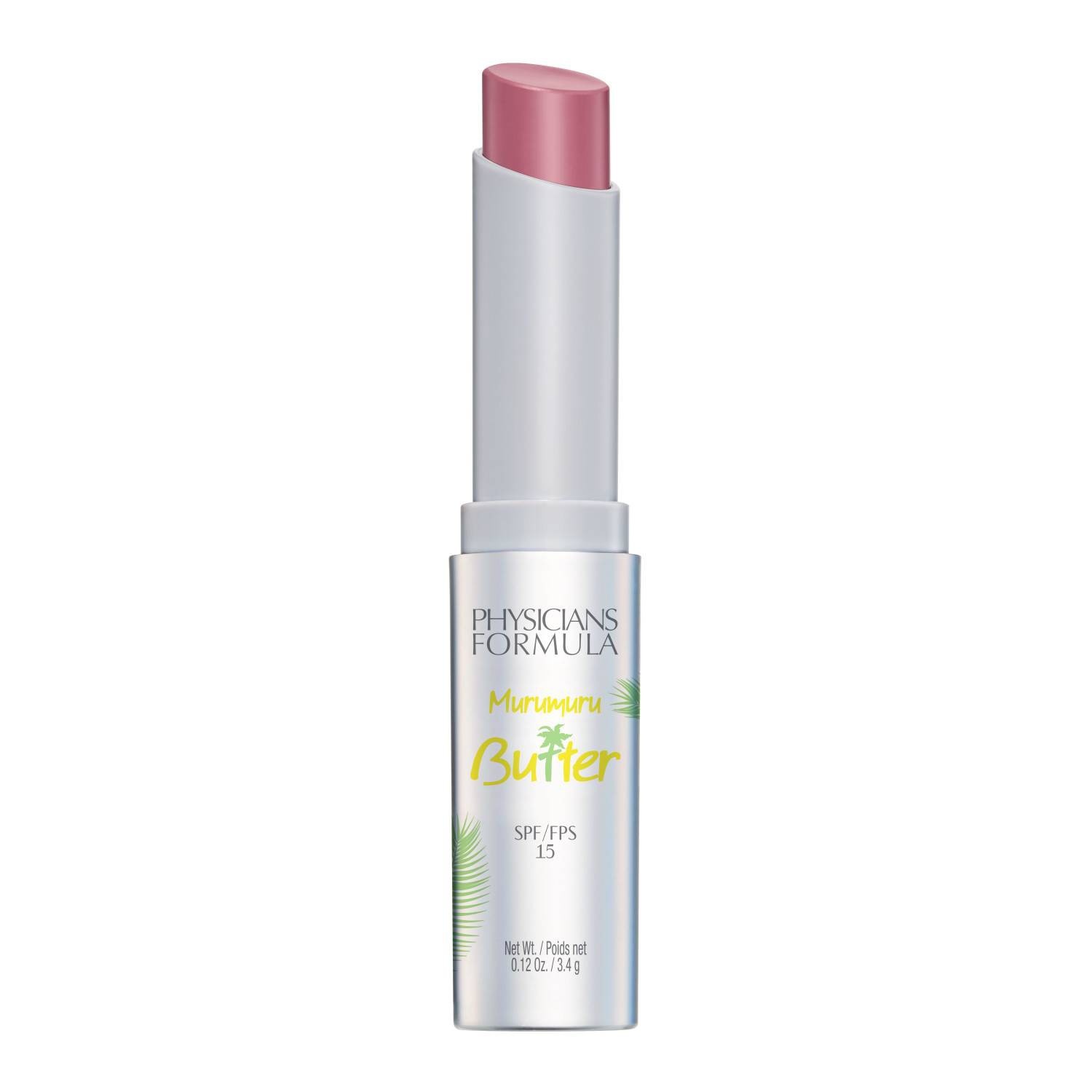 slide 1 of 2, Physician's Formula Murumuru Butter Lip Cream SPF 15 Pink, 0.12 oz