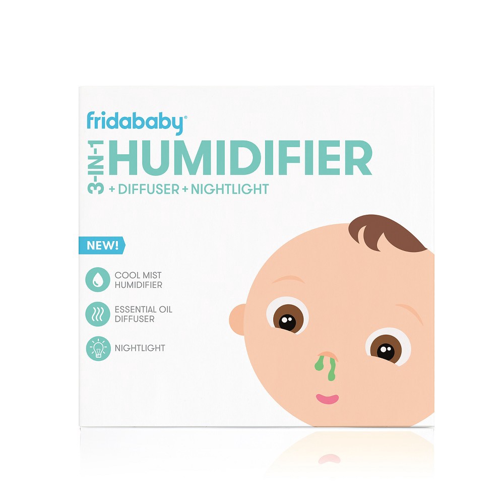 slide 7 of 12, Fridababy 3-in-1 Humidifier with Diffuser and Nightlight, 1 ct