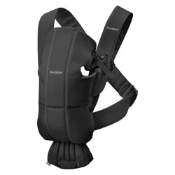BabyBjorn Baby Carrier Mini Cotton - Black