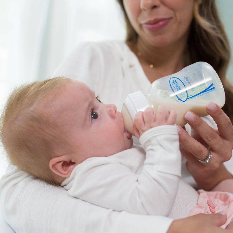 slide 17 of 20, Dr. Brown's 5oz Anti-Colic Options+ Wide-Neck Baby Bottle with Level 1 Slow Flow Nipple - 0m+, 5 oz