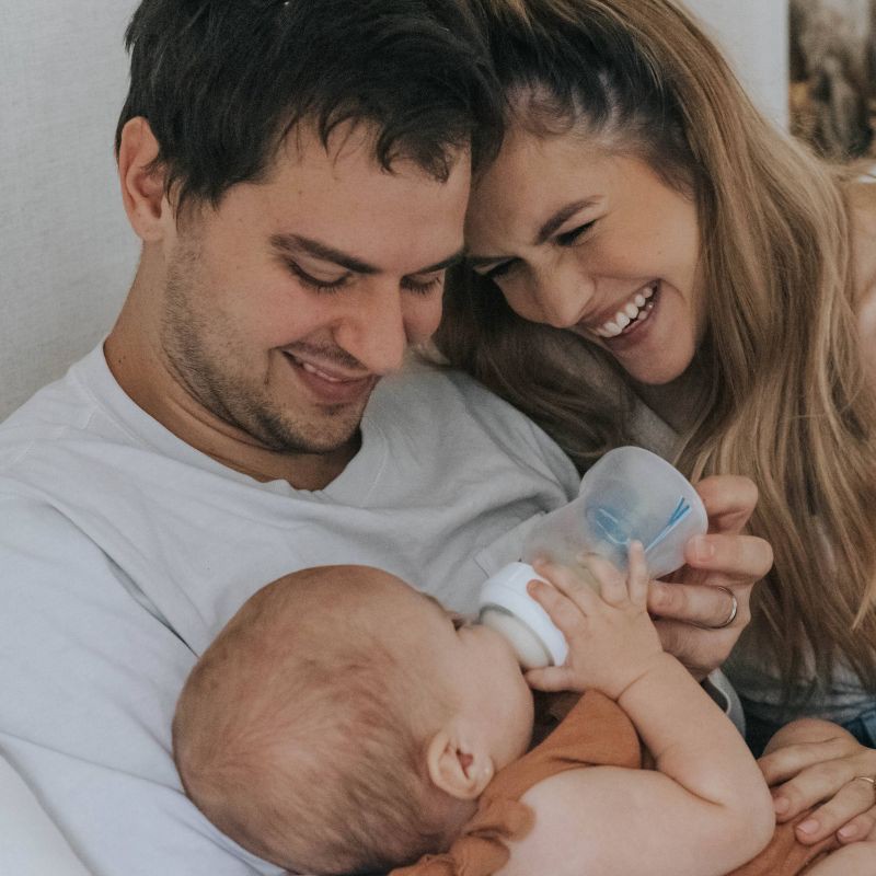 slide 18 of 20, Dr. Brown's 5oz Anti-Colic Options+ Wide-Neck Baby Bottle with Level 1 Slow Flow Nipple - 0m+, 5 oz