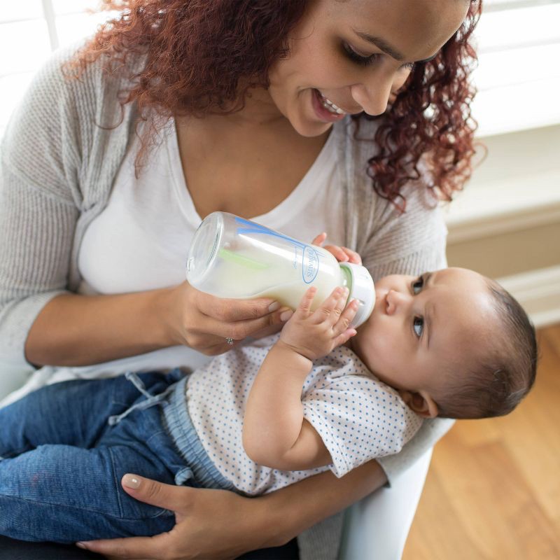 slide 12 of 20, Dr. Brown's 9oz Anti-Colic Options+ Wide-Neck Baby Bottle with Level 1 Slow Flow Nipple - 3pk - 0m+, 3 ct; 9 oz