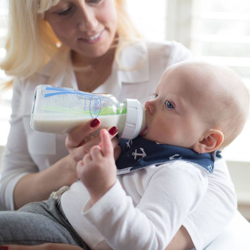 slide 13 of 13, Dr. Brown's Level 2 Wide-Neck Baby Bottle Silicone Nipple - Medium Flow - 2pk - 3m+, 2 ct