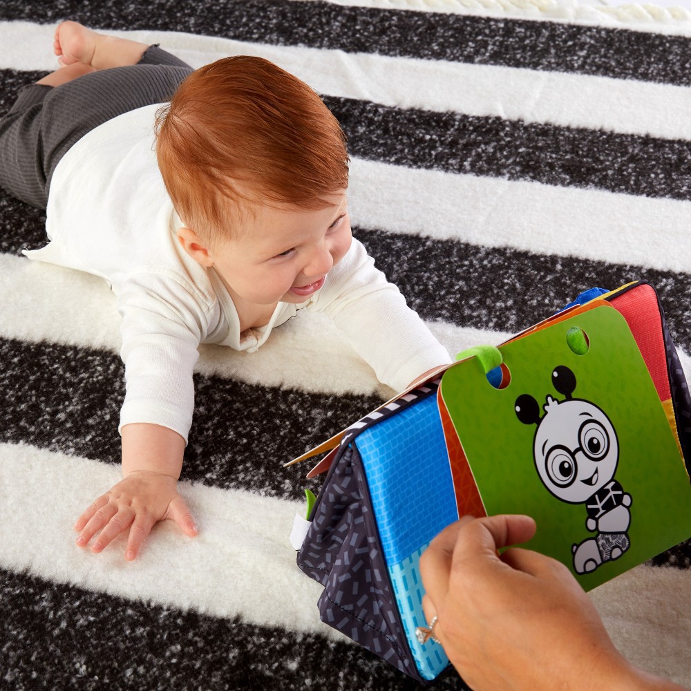 slide 8 of 9, Baby Einstein Black White and Bright Floor Mirror, 1 ct