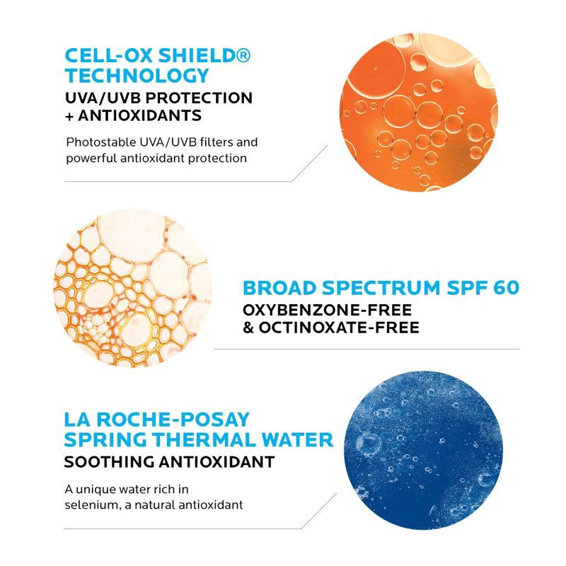 slide 3 of 7, La Roche Posay Anthelios Sunscreen Melt-In-Milk Lotion Face and Body Sunscreen - SPF 60 - 3 fl oz, 60 x 3 fl oz