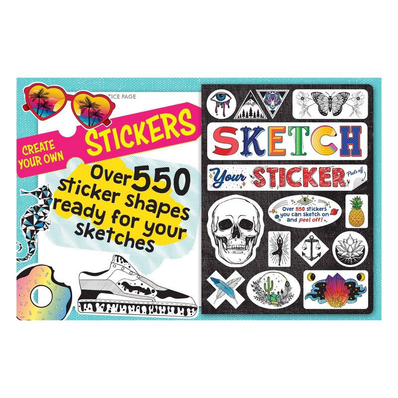 slide 6 of 6, Create Your Own Stickers Set - Piccadilly, 1 ct