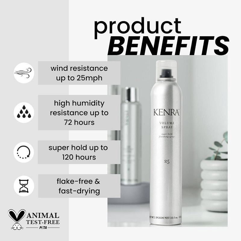 slide 3 of 7, Kenra Volume Super Hold Finishing Hair Spray - 1.5oz, 1.5 oz