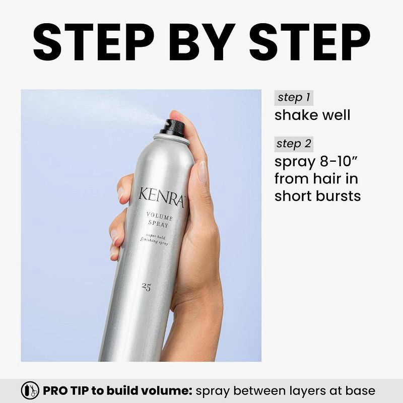slide 4 of 7, Kenra Volume Super Hold Finishing Hair Spray - 1.5oz, 1.5 oz