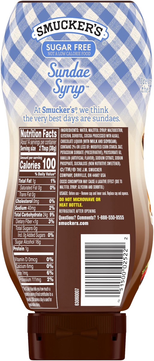 slide 8 of 8, Smucker's Syrup, 19 oz