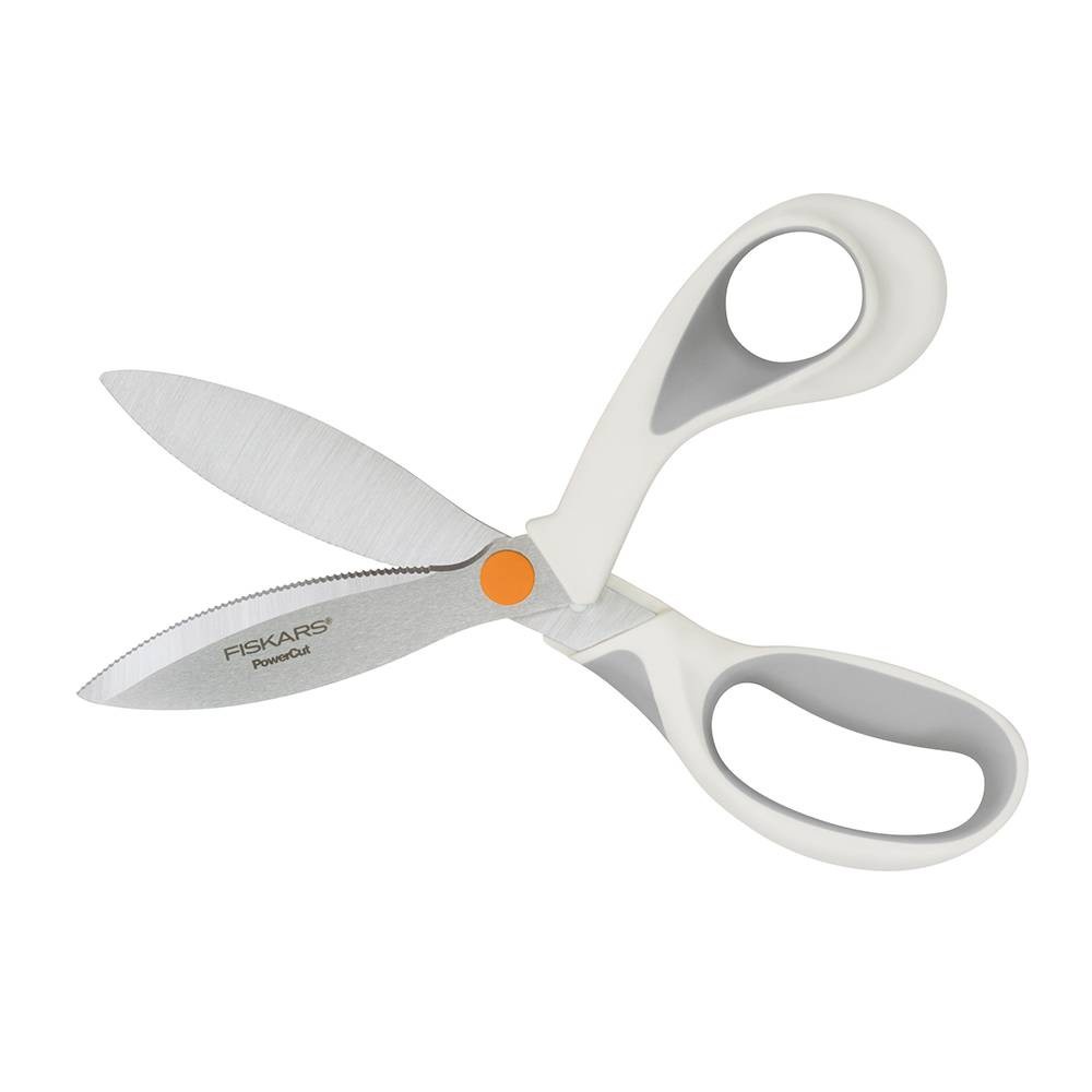 slide 3 of 8, Fiskars Powercut Scissors, 1 ct