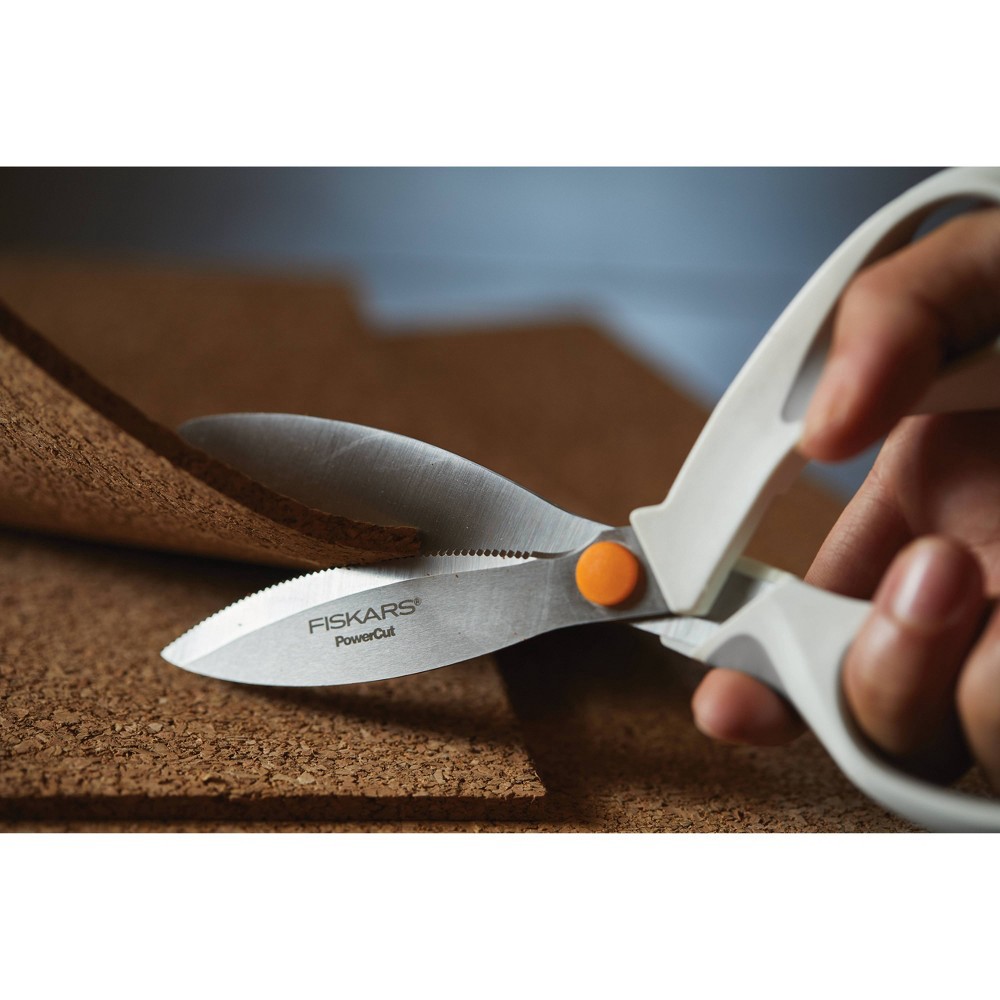 slide 6 of 8, Fiskars Powercut Scissors, 1 ct