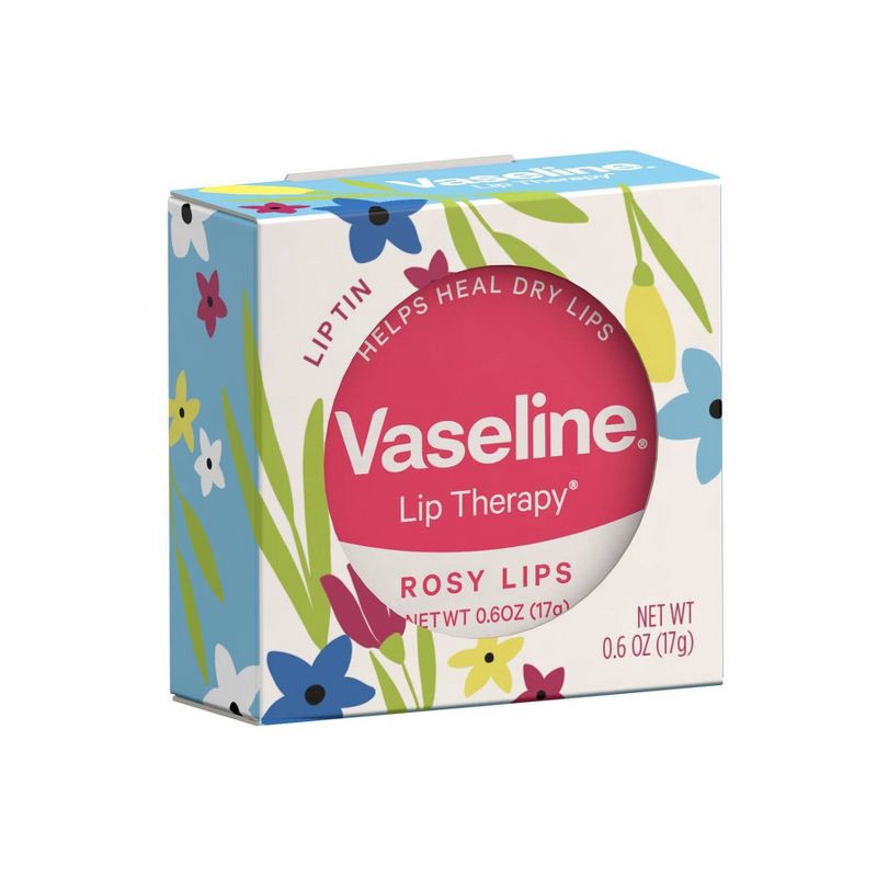slide 3 of 3, Vaseline Rose Lip Balms and Treatments - 0.6oz, 0.6 oz