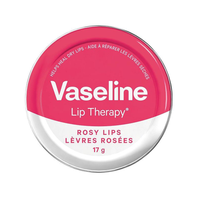 slide 1 of 3, Vaseline Rose Lip Balms and Treatments - 0.6oz, 0.6 oz