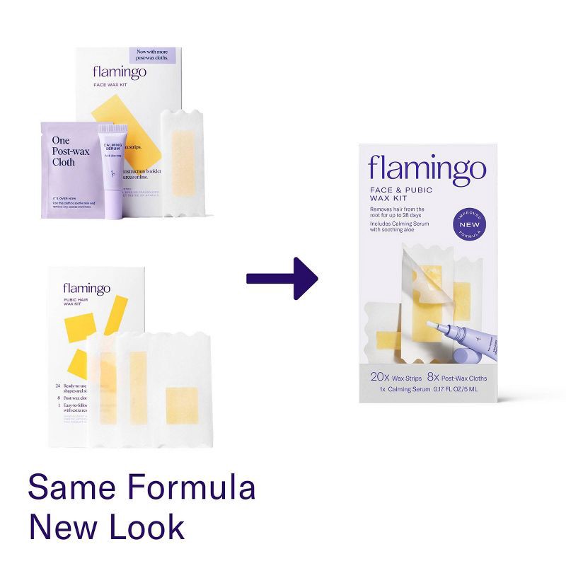 slide 2 of 13, Flamingo Women's Face Wax Kit - 20ct, 20 ct