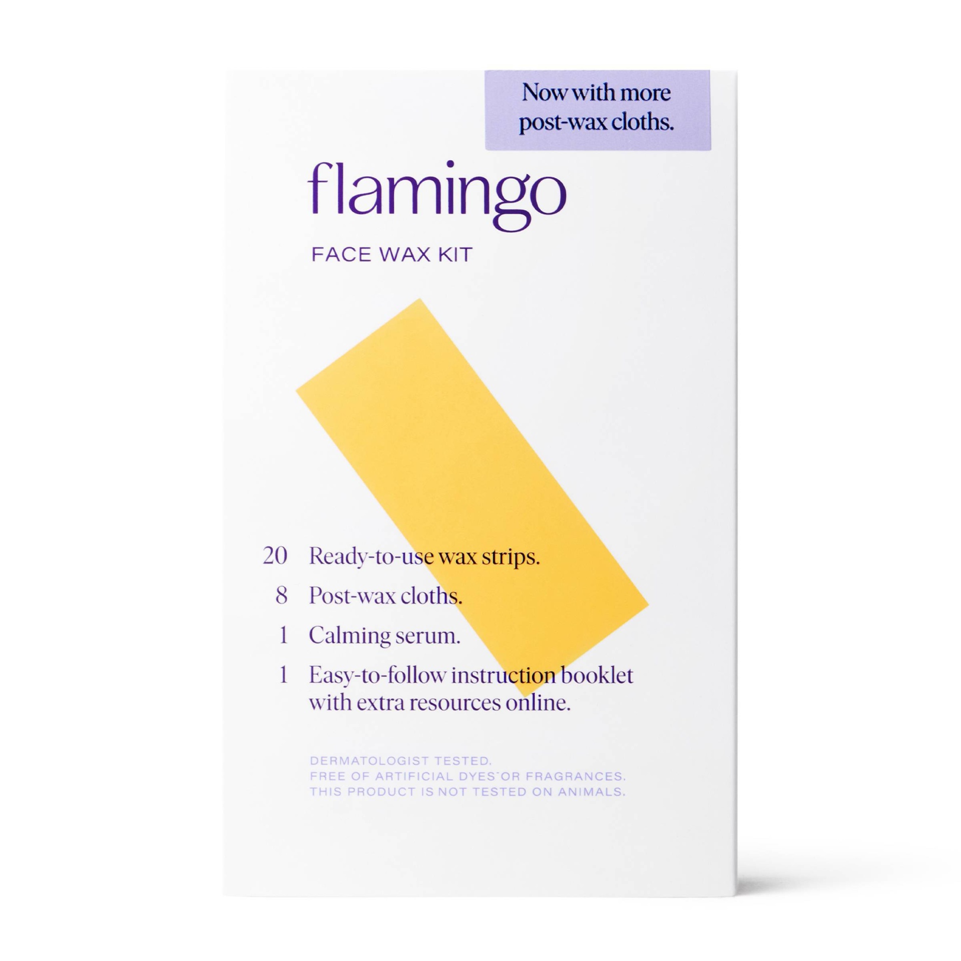 slide 1 of 10, Flamingo Women's Face Wax Kit - 20ct, 20 ct