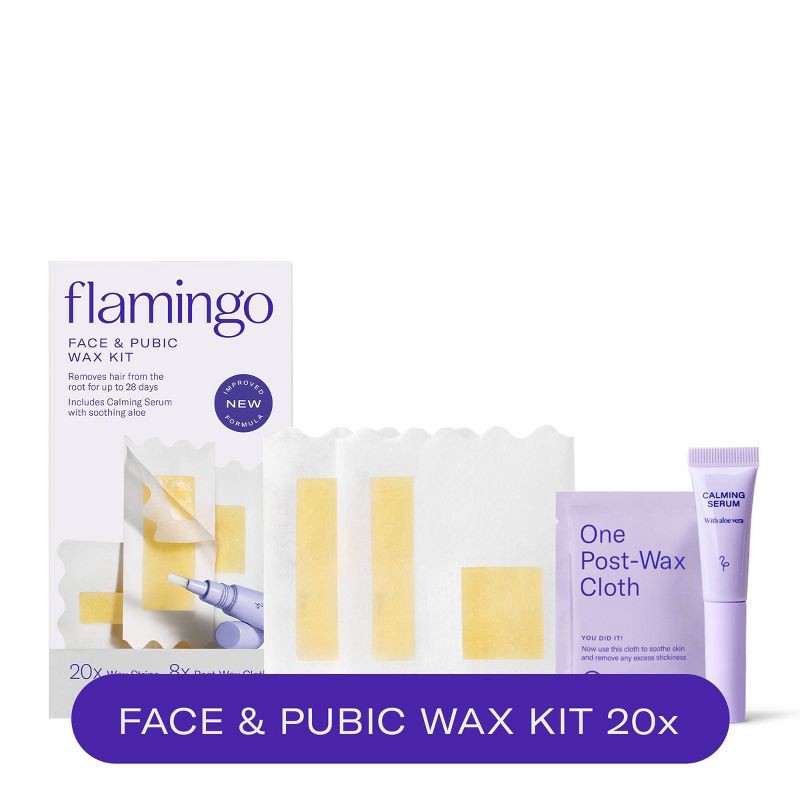slide 1 of 13, Flamingo Women's Face Wax Kit - 20ct, 20 ct