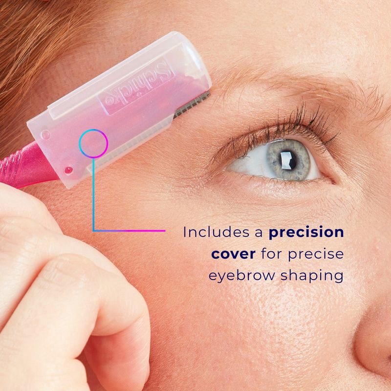 slide 4 of 9, Schick Hydro Silk Touch-Up Dermaplaning Tool with Precision Cover - 3 ct, 3 ct