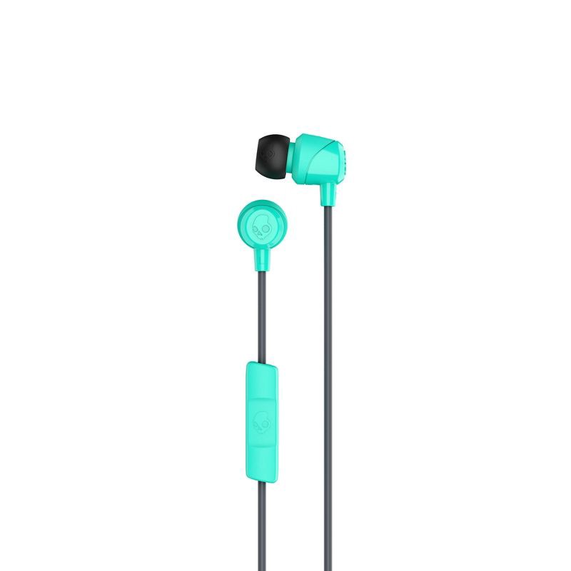 slide 2 of 3, Skullcandy Jib Wired Earbuds - Teal, 1 ct