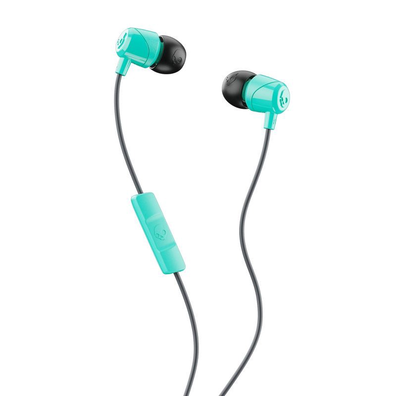 slide 1 of 3, Skullcandy Jib Wired Earbuds - Teal, 1 ct