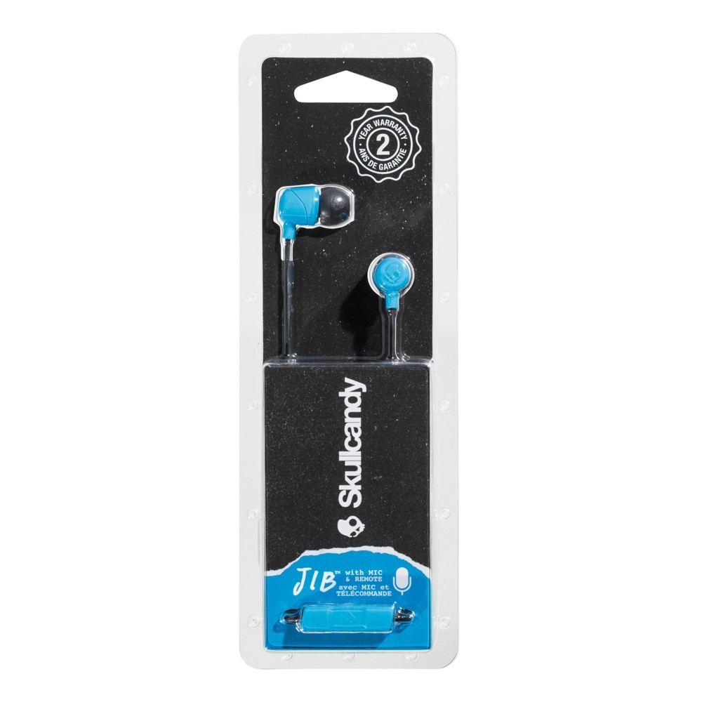 slide 2 of 2, Skullcandy Jib Wired Earbuds - Blue, 1 ct